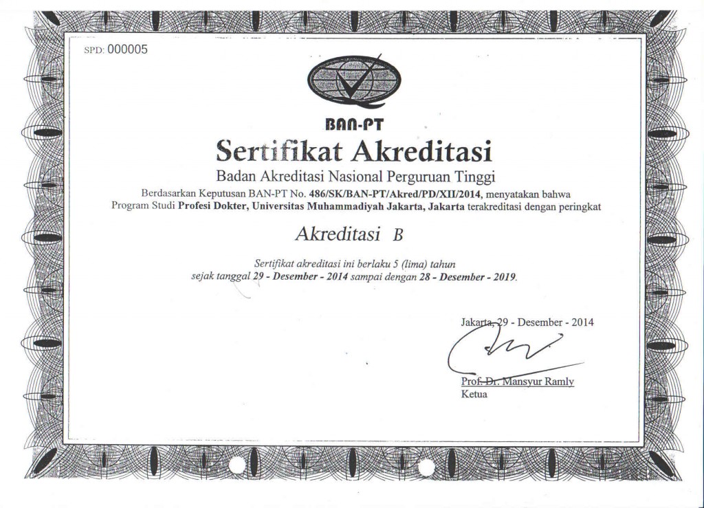 Sertifikat Akreditas